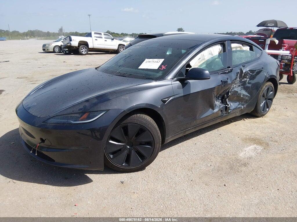 5YJ3E1EB0SF901727 2025 TESLA MODEL 3 photo no. 2