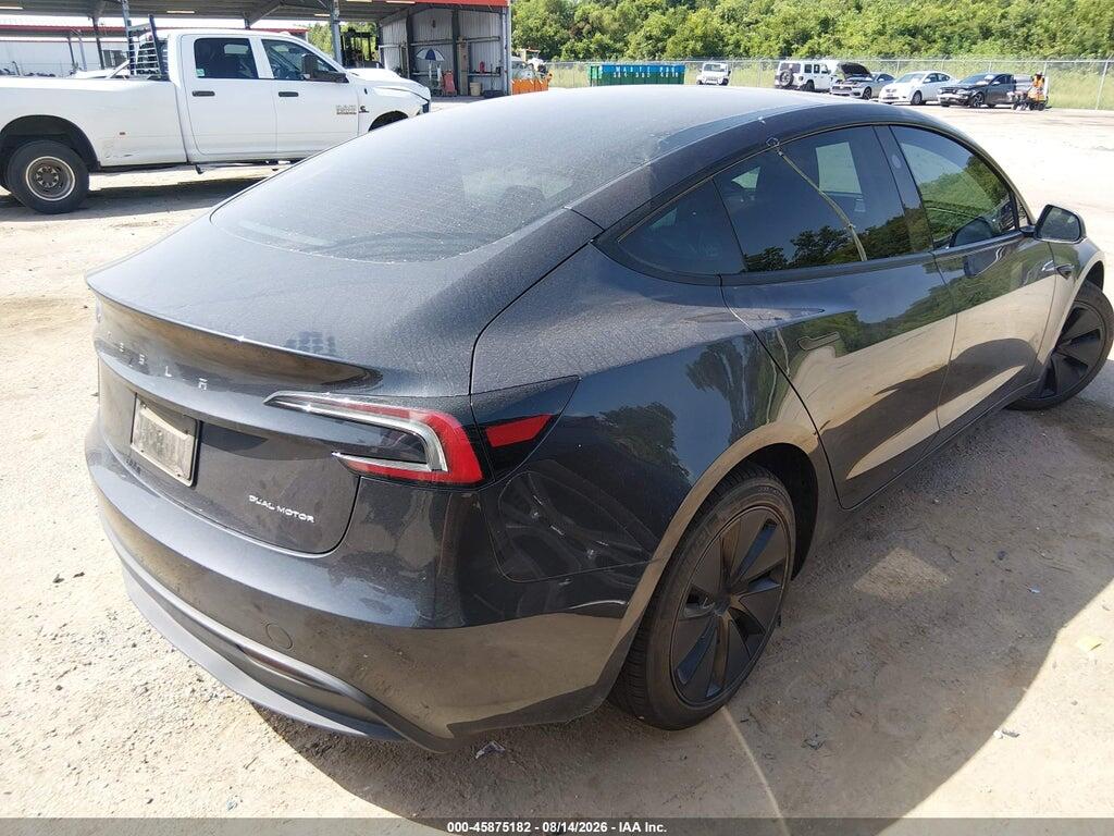 5YJ3E1EB0SF901727 2025 TESLA MODEL 3 photo no. 4