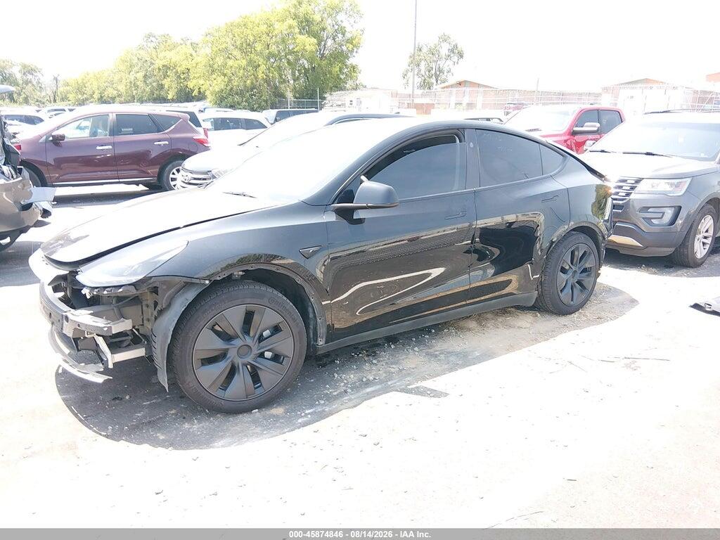 7SAYGDEE4SA359124 2025 TESLA MODEL Y photo no. 2