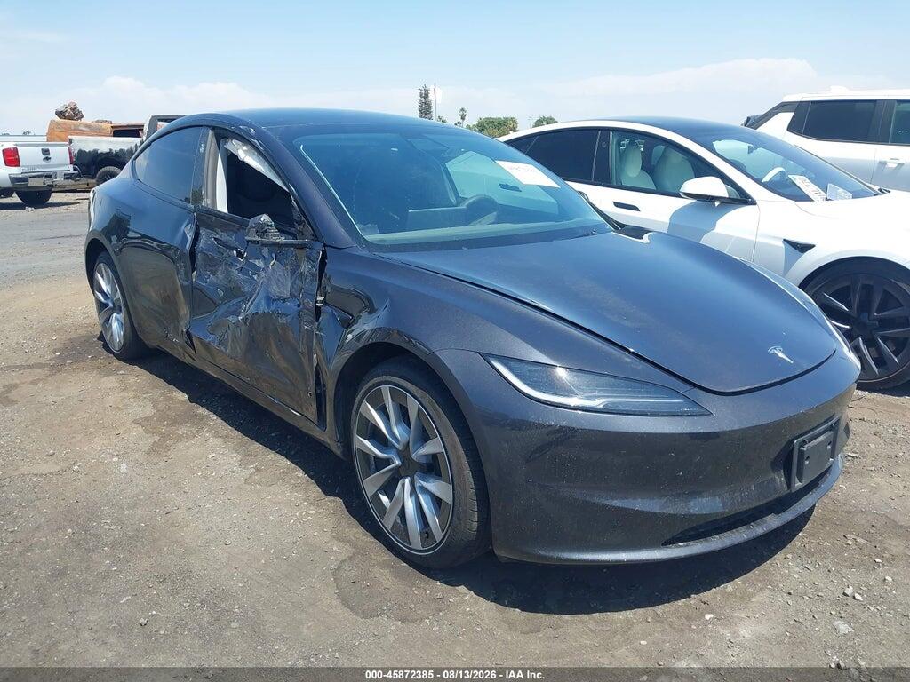 5YJ3E1EA7SF025052 2025 TESLA MODEL 3 photo no. 1