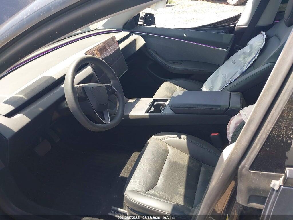 5YJ3E1EA7SF025052 2025 TESLA MODEL 3 photo no. 5