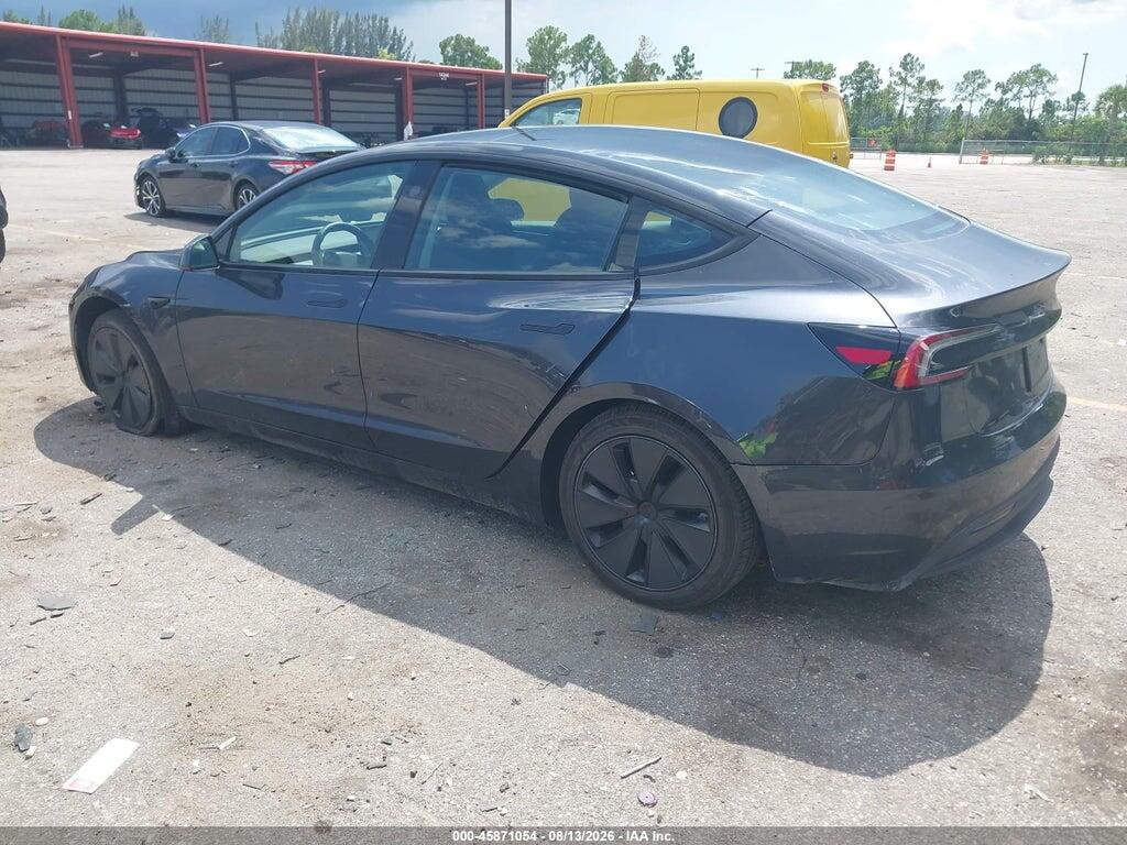 5YJ3E1EA8SF054270 2025 TESLA MODEL 3 photo no. 3