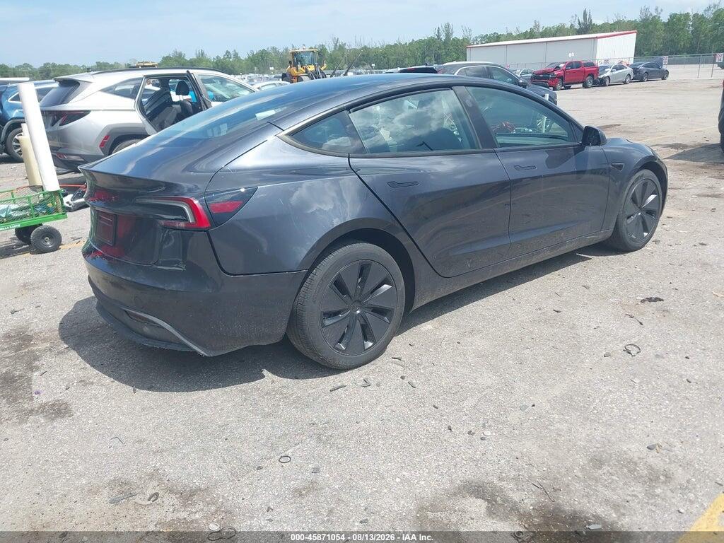5YJ3E1EA8SF054270 2025 TESLA MODEL 3 photo no. 4