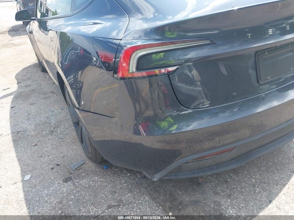 5YJ3E1EA8SF054270 2025 TESLA MODEL 3 photo no. 6