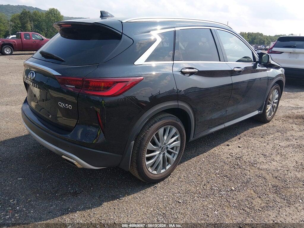 3PCAJ5BB4SF107201 2025 INFINITI QX50 photo no. 4