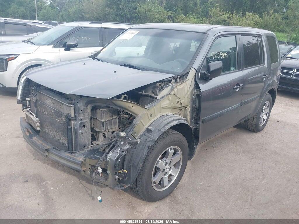 5FNYF3H25BB058487 2011 HONDA PILOT photo no. 2