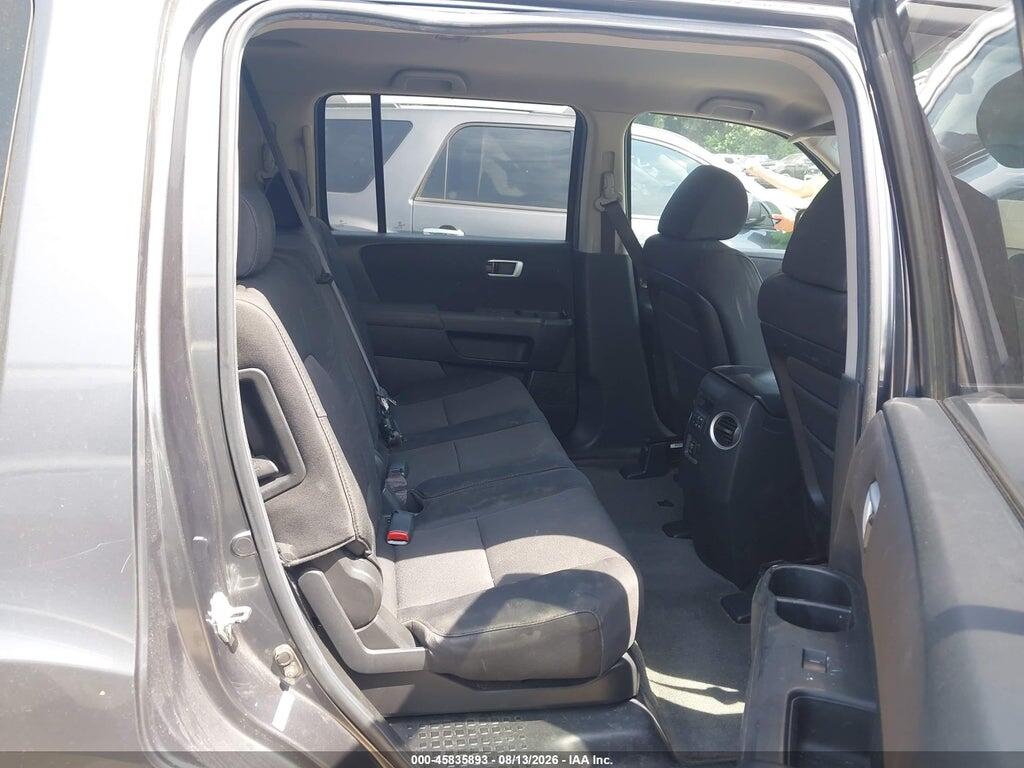 5FNYF3H25BB058487 2011 HONDA PILOT photo no. 8