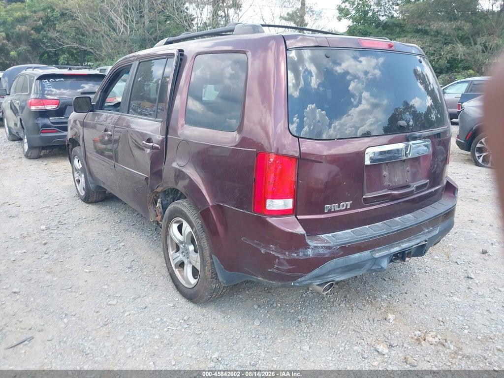 5FNYF3H72CB013259 2012 HONDA PILOT photo no. 3
