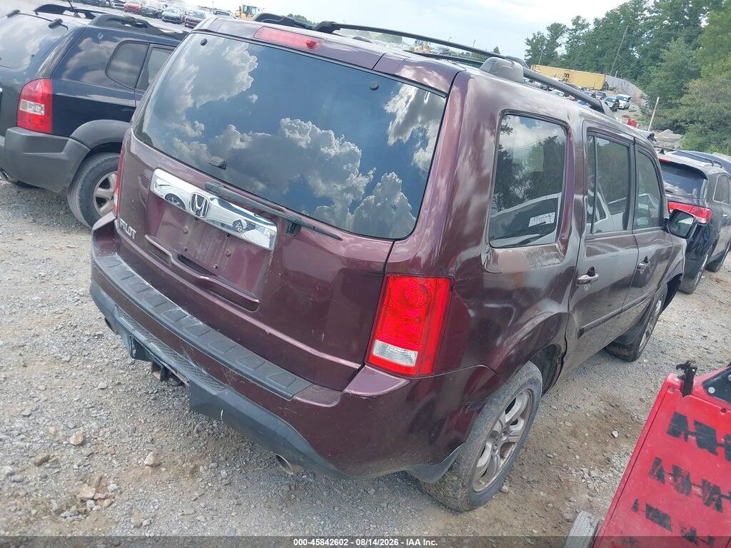 5FNYF3H72CB013259 2012 HONDA PILOT photo no. 4