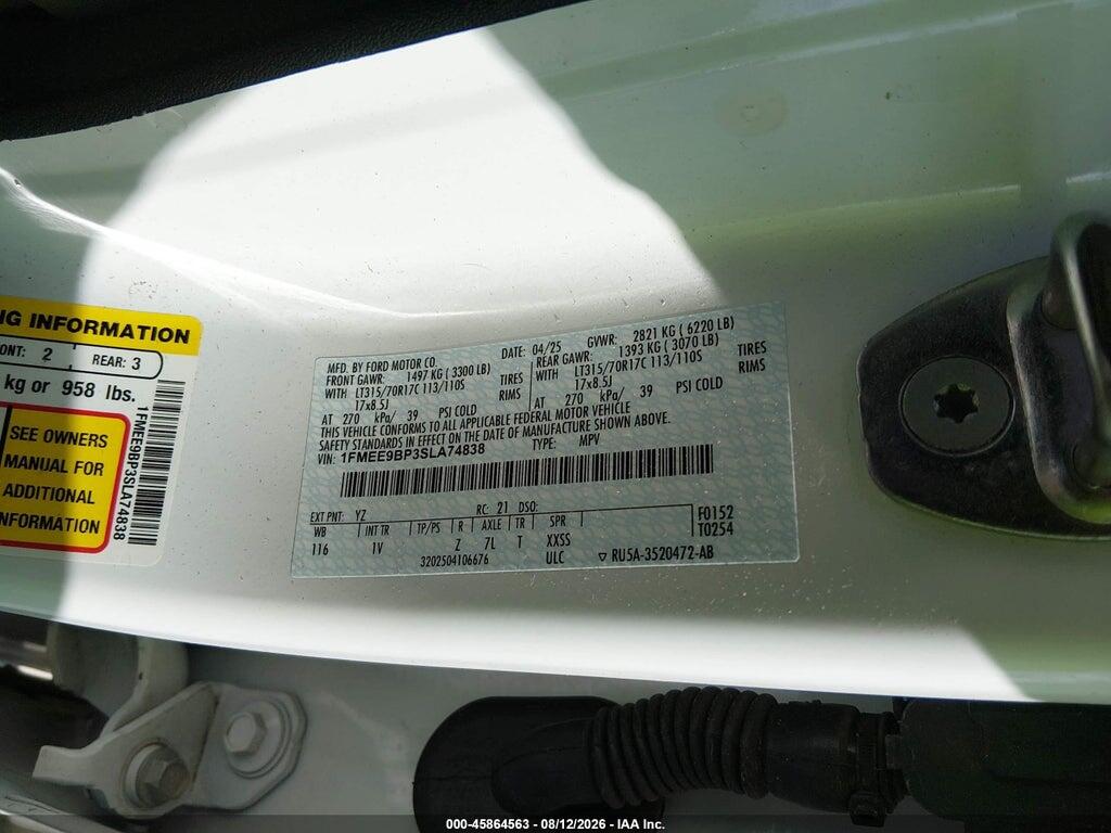 1FMEE9BP3SLA74838 2025 FORD BRONCO photo no. 9