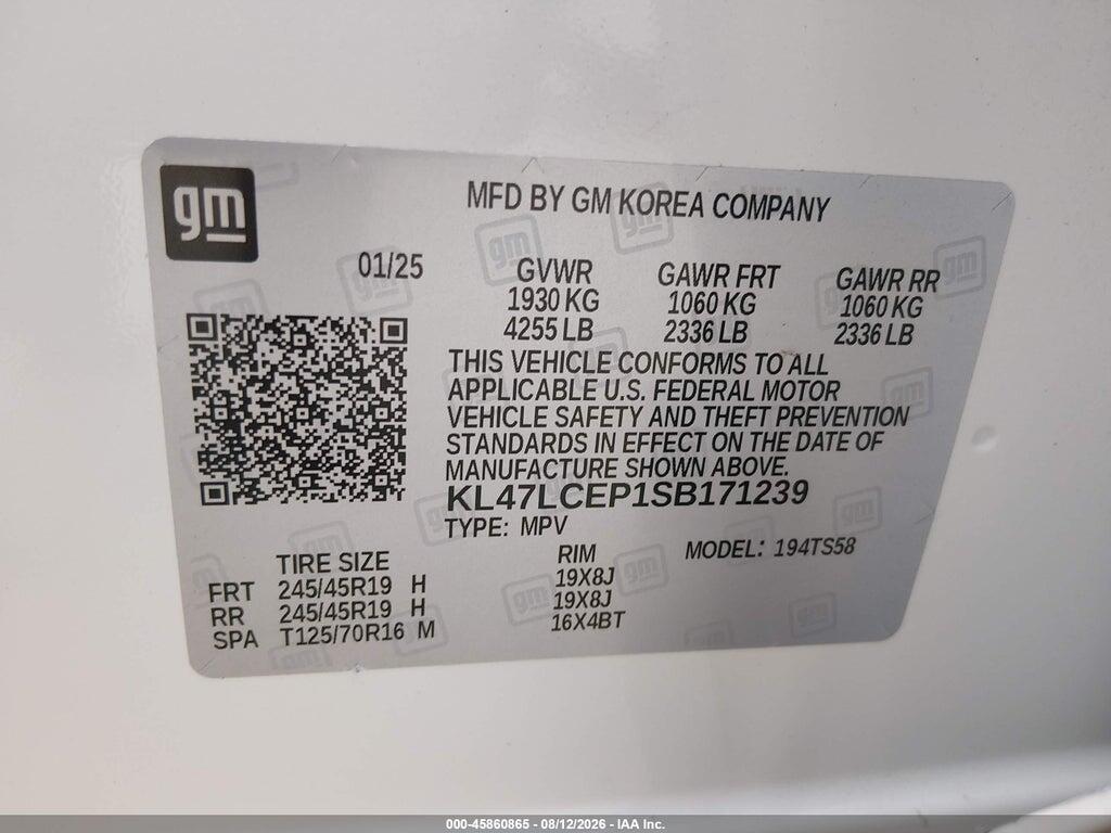 KL47LCEP1SB171239 2025 BUICK ENVISTA photo no. 7