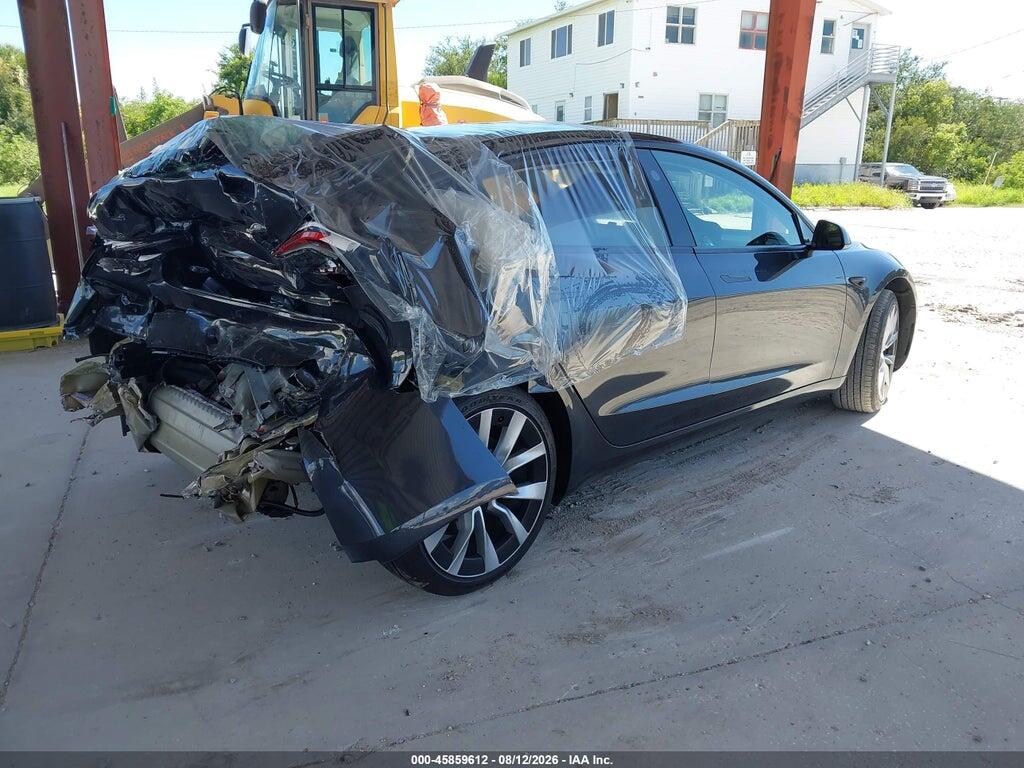 5YJ3E1EAXSF037857 2025 TESLA MODEL 3 photo no. 4