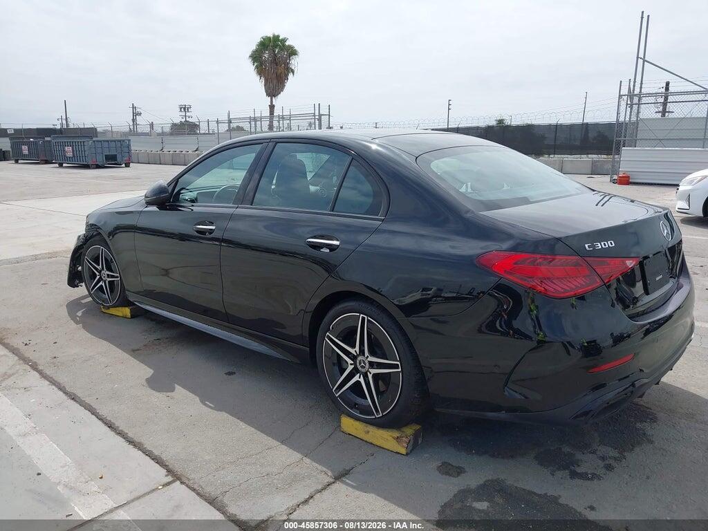 W1KAF4GB7SR290159 2025 MERCEDES-BENZ C 300 photo no. 3