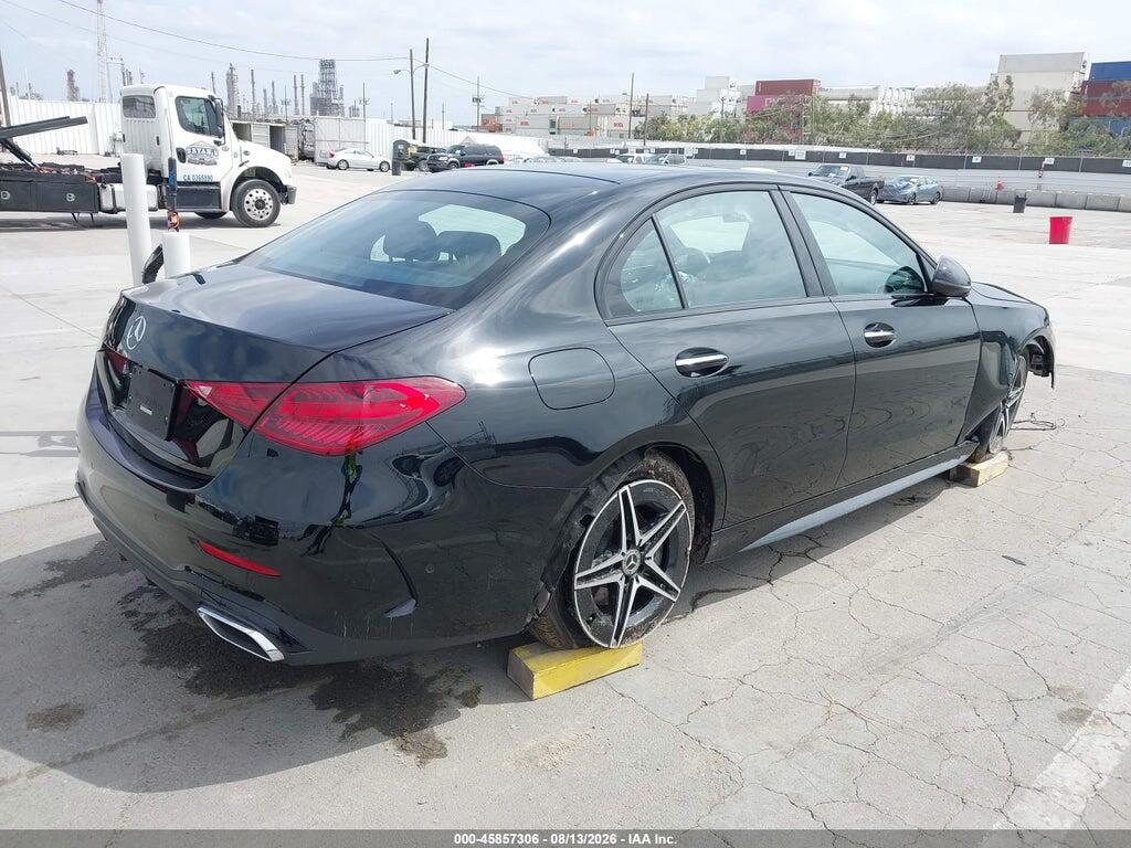 W1KAF4GB7SR290159 2025 MERCEDES-BENZ C 300 photo no. 4