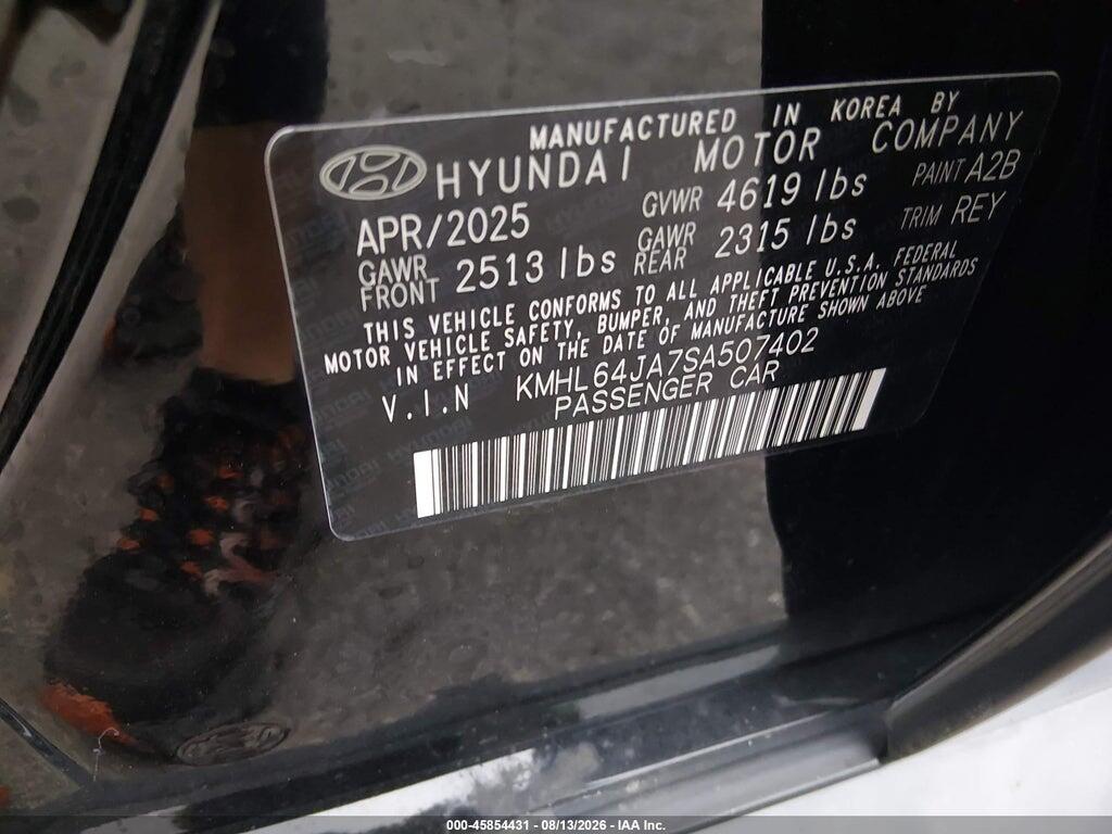 KMHL64JA7SA507402 2025 HYUNDAI SONATA photo no. 9