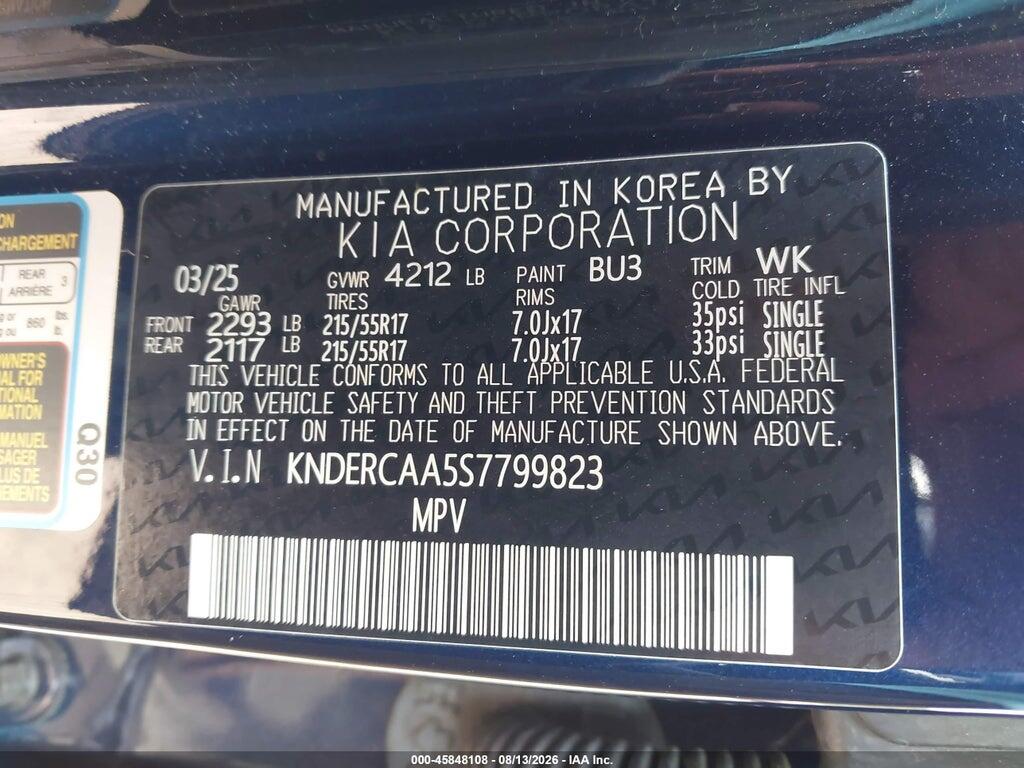 KNDERCAA5S7799823 2025 KIA SELTOS photo no. 9