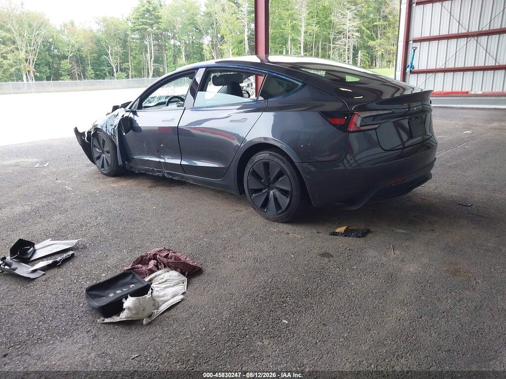 5YJ3E1EA8SF884828 2025 TESLA MODEL 3 photo no. 3