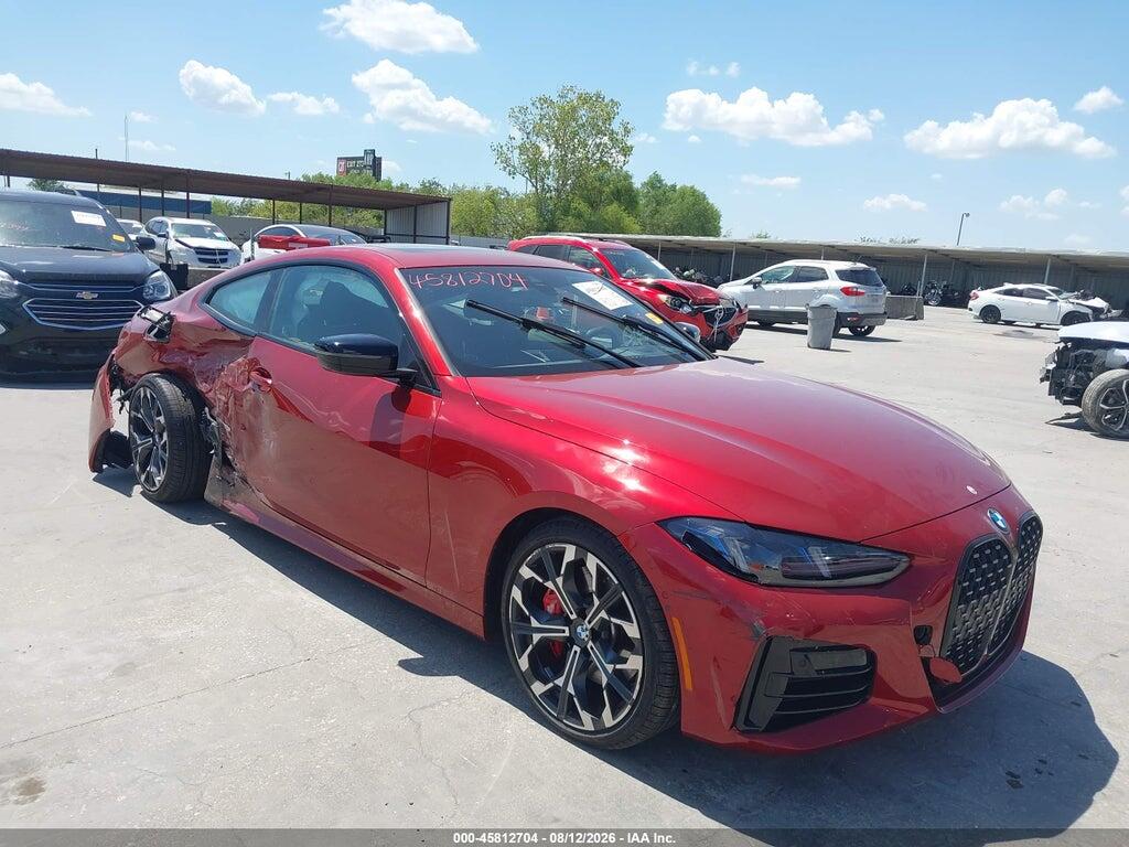 2025 BMW 430I WBA43DA01SCT43879