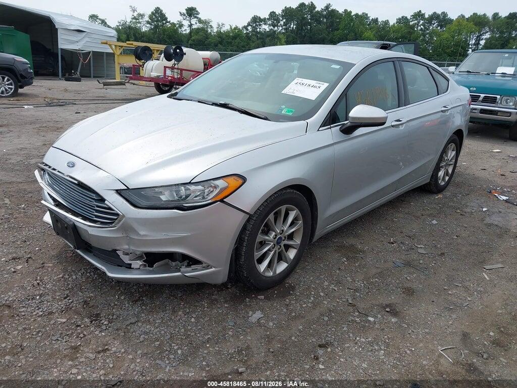 3FA6P0H76HR345039 2017 FORD FUSION photo no. 2