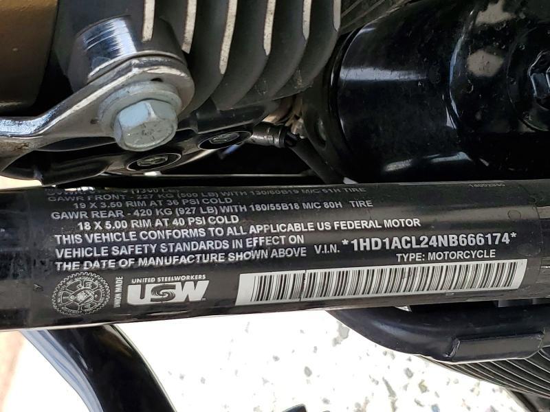 1HD1ACL24NB666174 2022 HARLEY-DAVIDSON FLTRXST photo no. 9