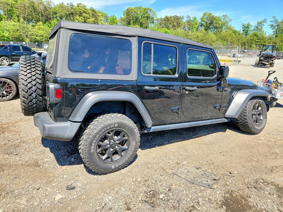 2021 JEEP WRANGLER UNLIMITED SPORT — Фото 3 из 13