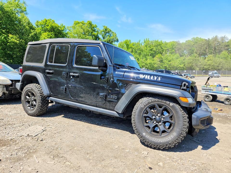 2021 JEEP WRANGLER UNLIMITED SPORT — Фото 4 из 13