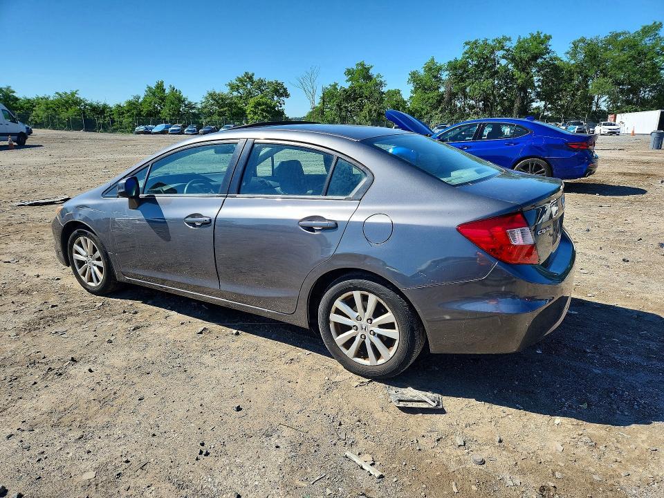 2012 HONDA CIVIC EX — Фото 2 из 12