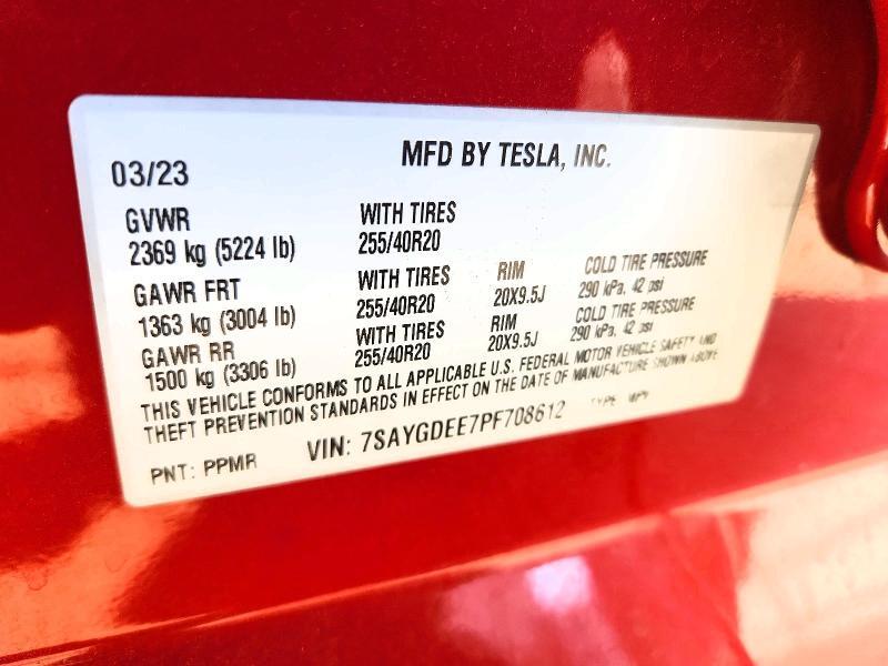 2023 TESLA MODEL Y — Фото 12 из 12