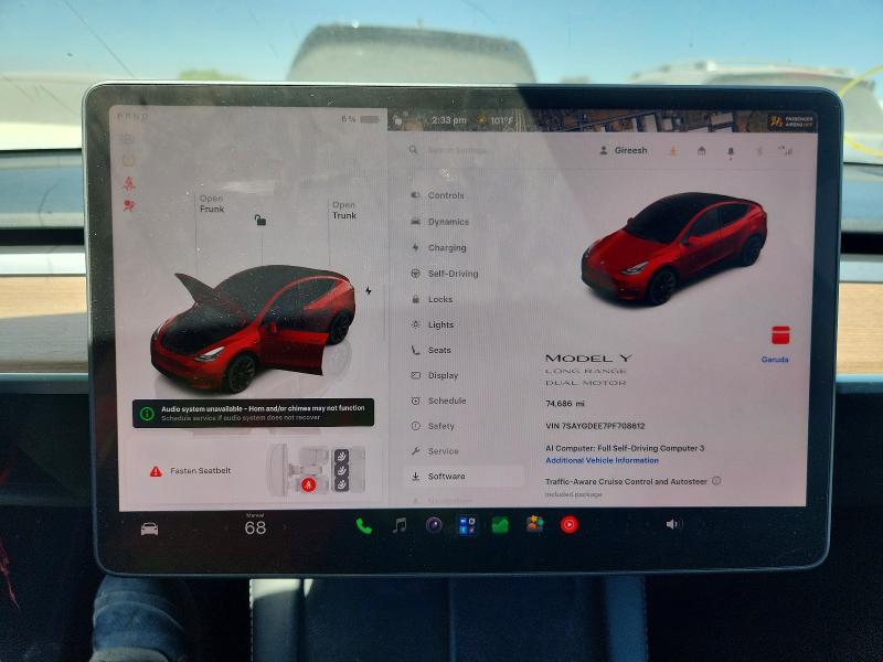 2023 TESLA MODEL Y — Фото 9 из 12