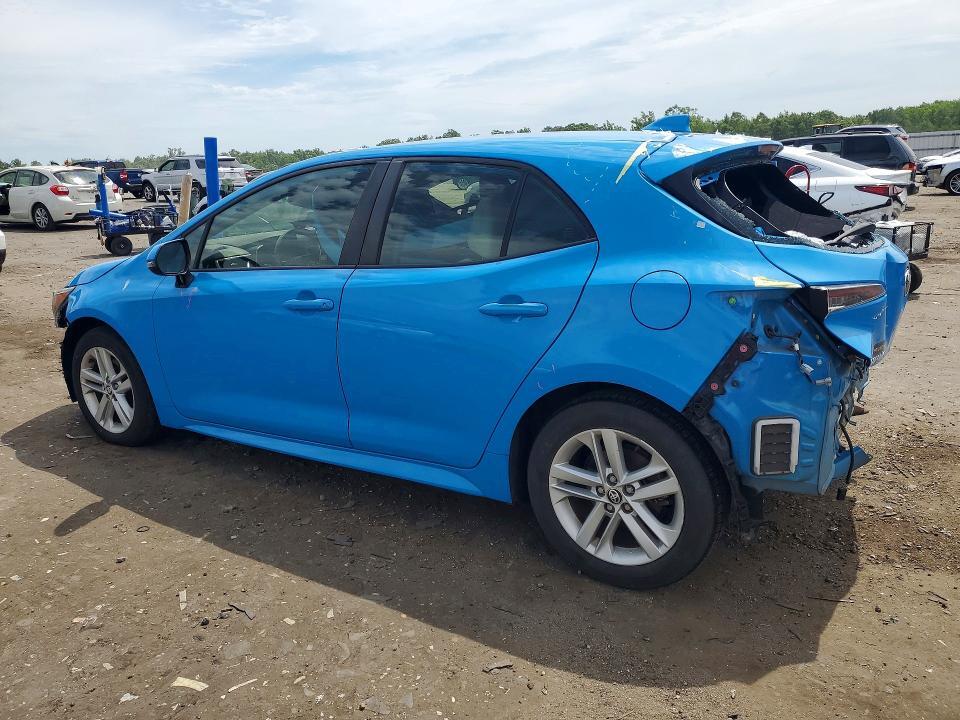 JTND4MBEXM3123004 2021 TOYOTA COROLLA HATCHBACK photo no. 2