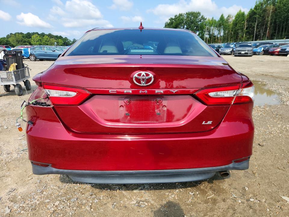 2019 TOYOTA CAMRY LE — Фото 6 из 13