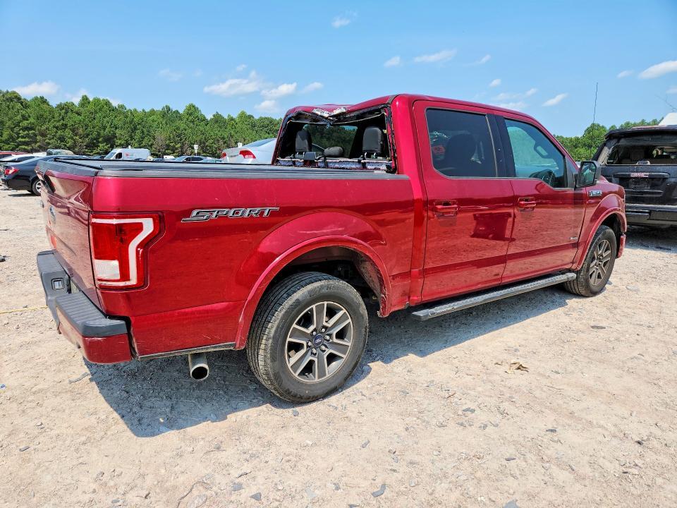2016 FORD F150 SUPERCREW — Фото 3 из 12