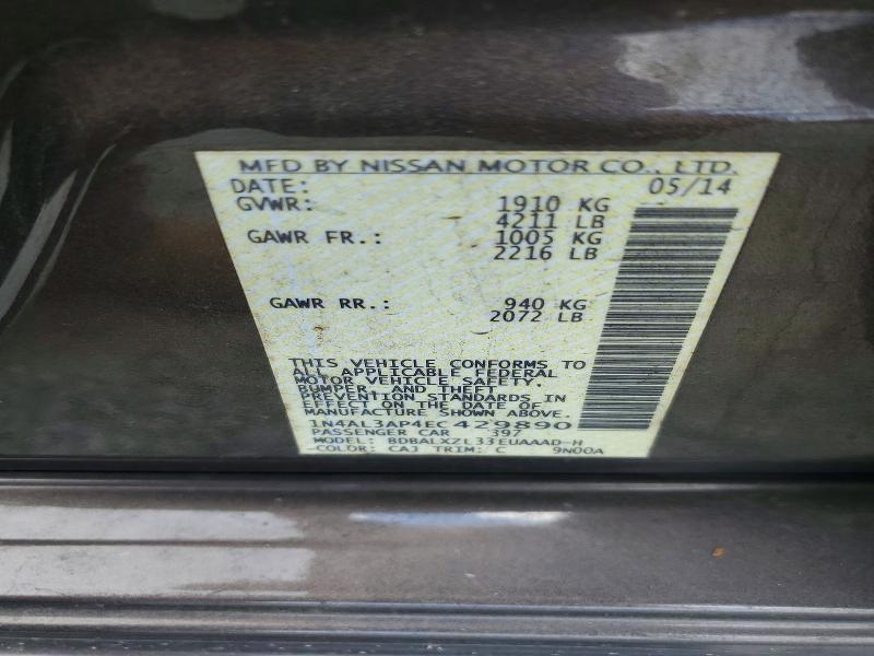 1N4AL3AP4EC429890 2014 NISSAN ALTIMA photo no. 12