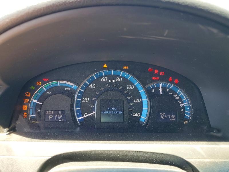 2012 TOYOTA CAMRY HYBRID XLE — Фото 9 из 13