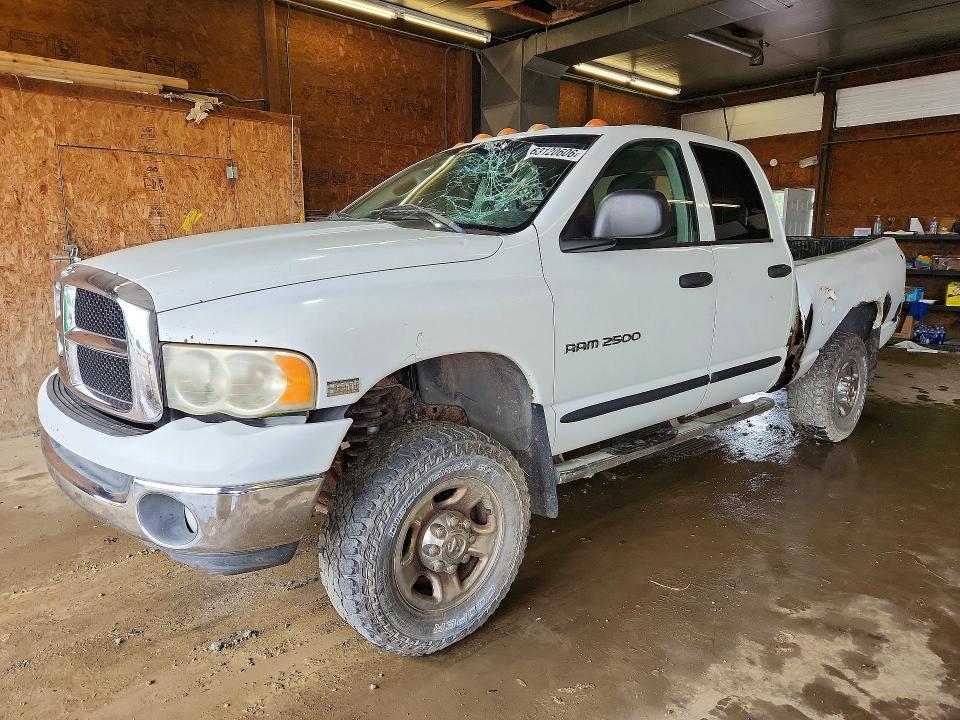 2003 DODGE RAM 2500 3D7KU28D03G845565