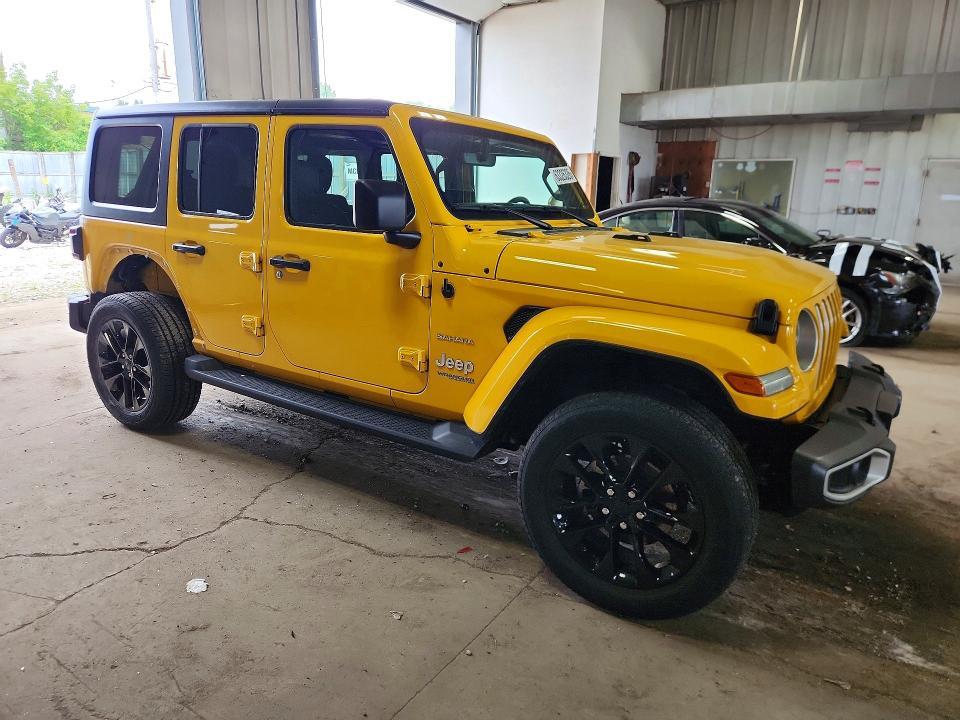 2021 JEEP WRANGLER UNLIMITED SAHARA 4XE — Фото 4 из 14