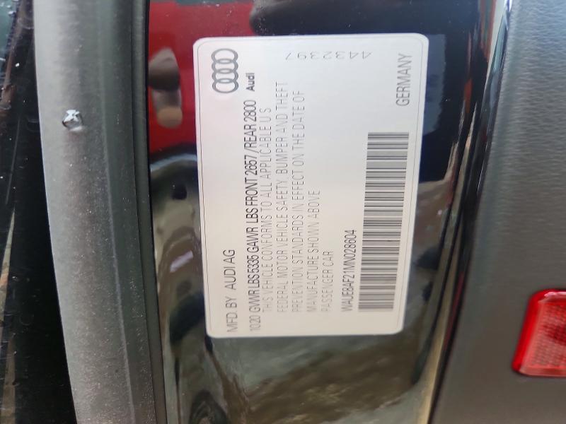 2021 AUDI A6 PREMIUM PLUS — Фото 13 из 13