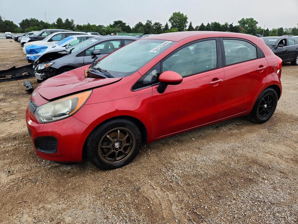 2015 KIA RIO KNADM5A37F6457645