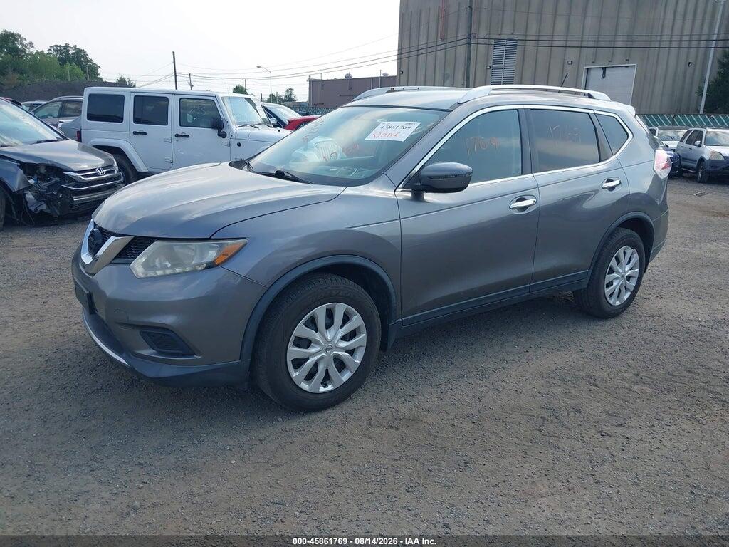 KNMAT2MV5GP597967 2016 NISSAN ROGUE photo no. 2