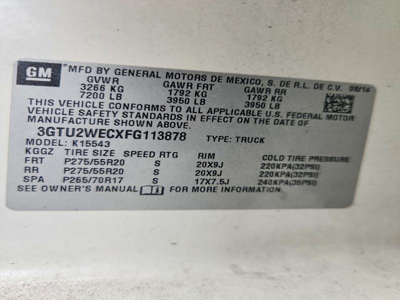 2015 GMC SIERRA K1500 DENALI — Фото 13 из 13
