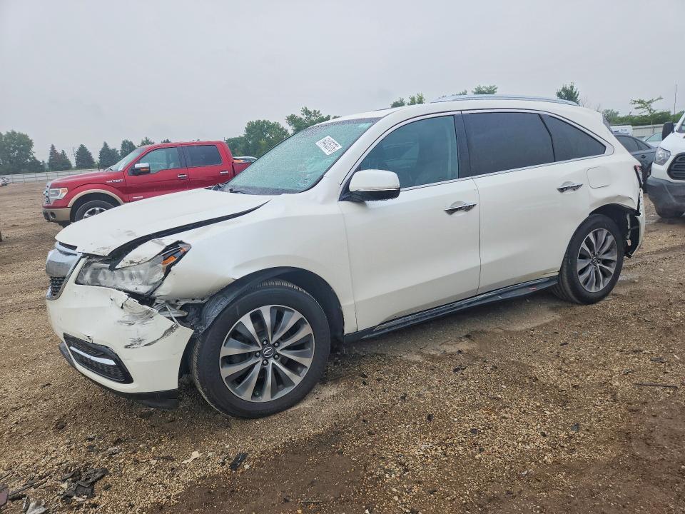 5FRYD4H41EB027351 2014 ACURA MDX photo no. 1