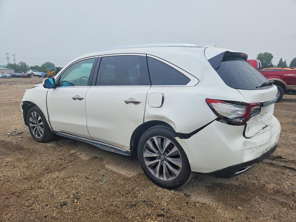 5FRYD4H41EB027351 2014 ACURA MDX photo no. 2