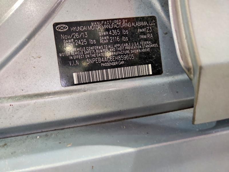 2014 HYUNDAI SONATA GLS — Фото 12 из 12