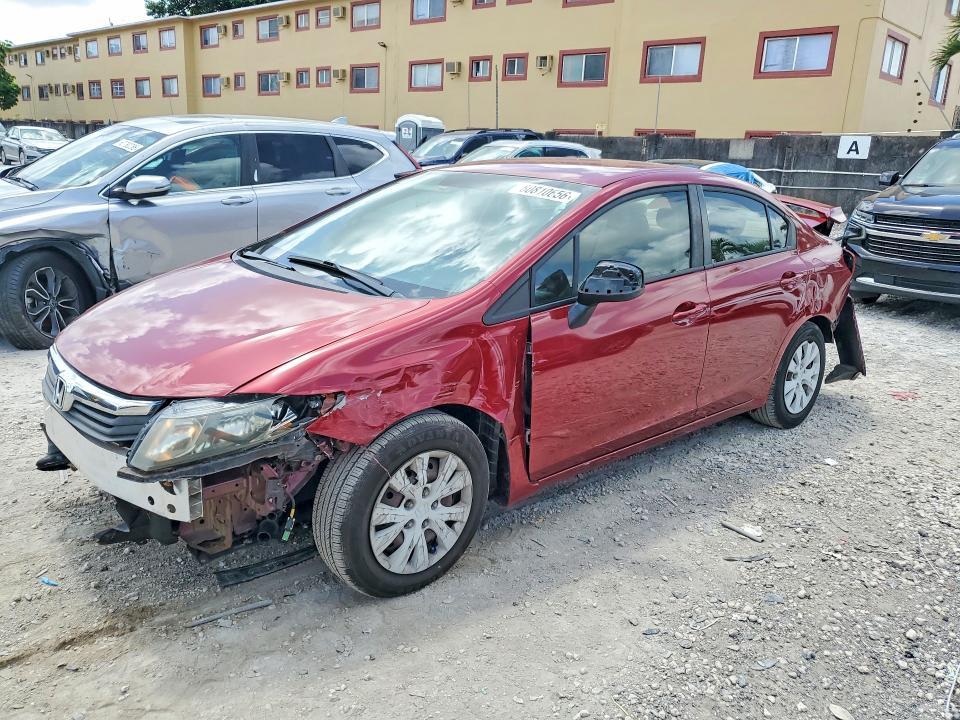 2HGFB2F57CH562479 2012 HONDA CIVIC photo no. 1