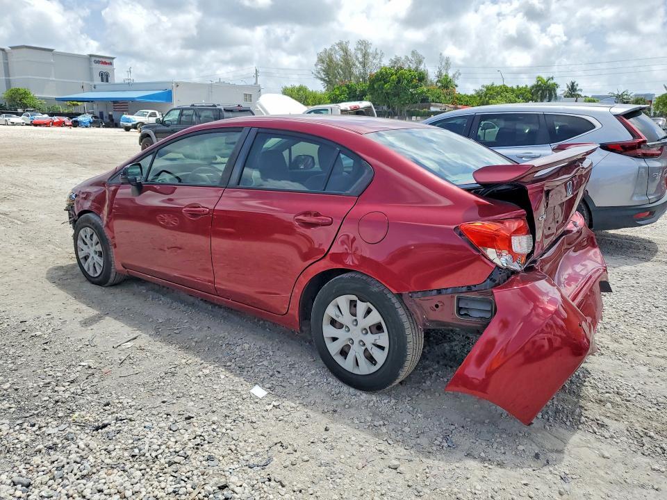 2HGFB2F57CH562479 2012 HONDA CIVIC photo no. 2