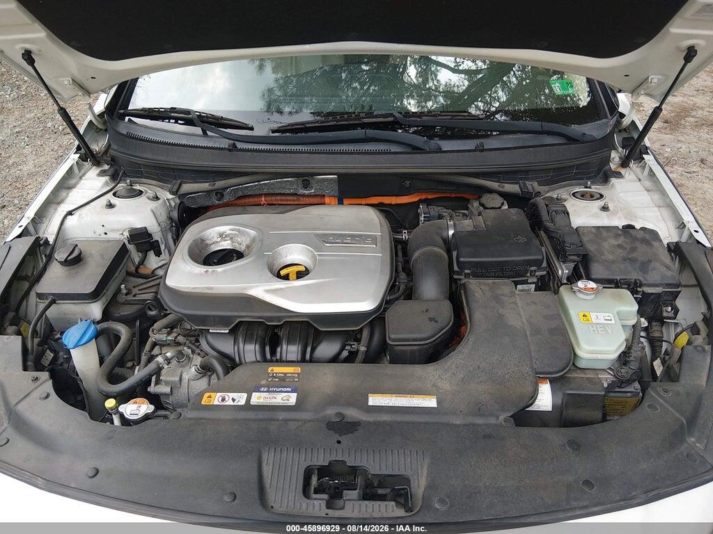 KMHE34L11GA033744 2016 HYUNDAI SONATA HYBRID photo no. 10