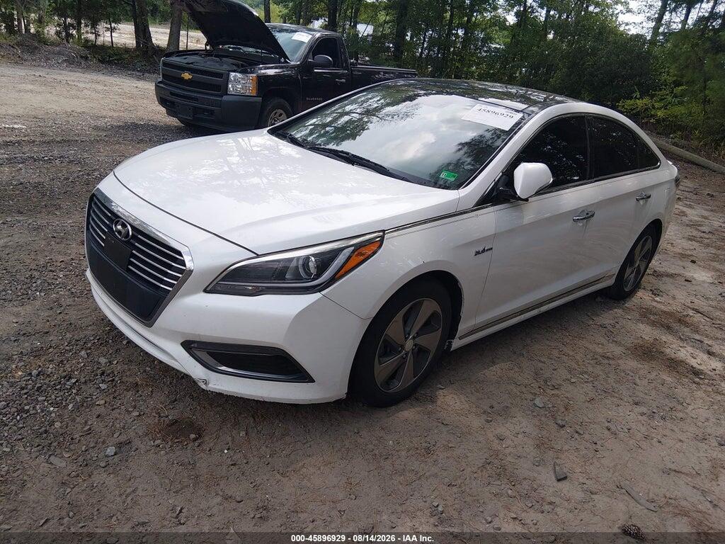 KMHE34L11GA033744 2016 HYUNDAI SONATA HYBRID photo no. 2