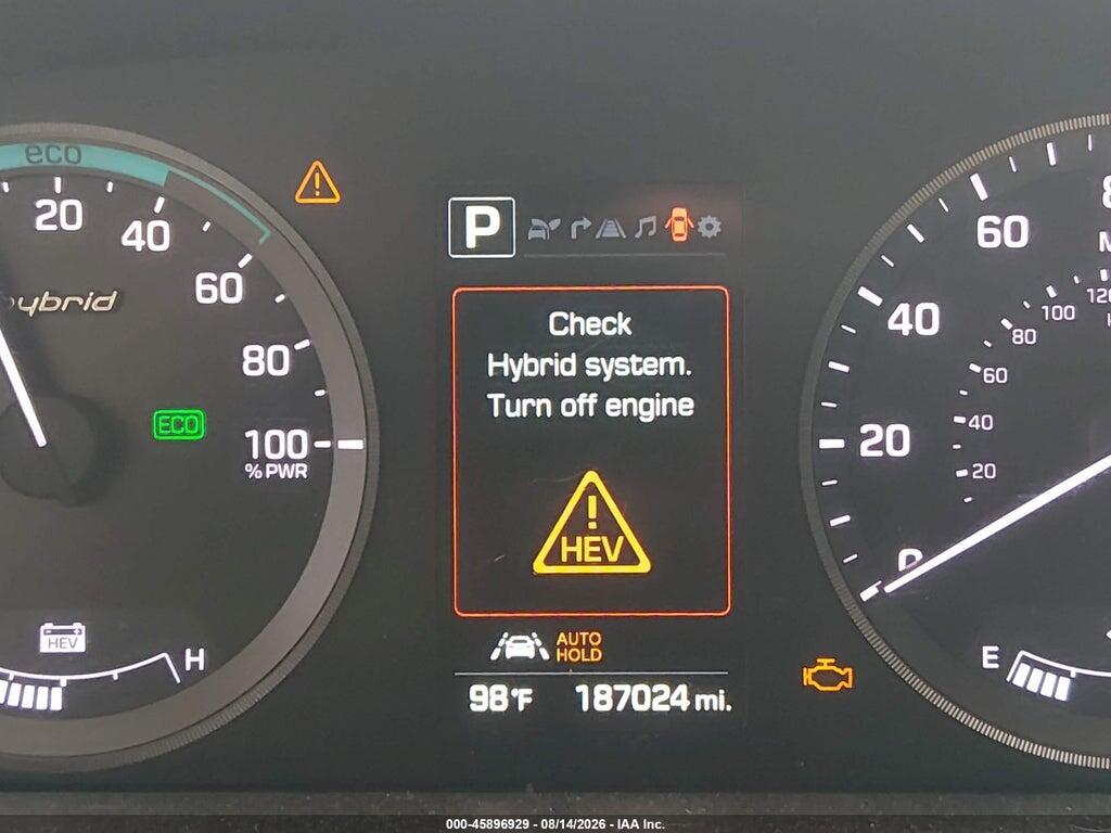 KMHE34L11GA033744 2016 HYUNDAI SONATA HYBRID photo no. 7