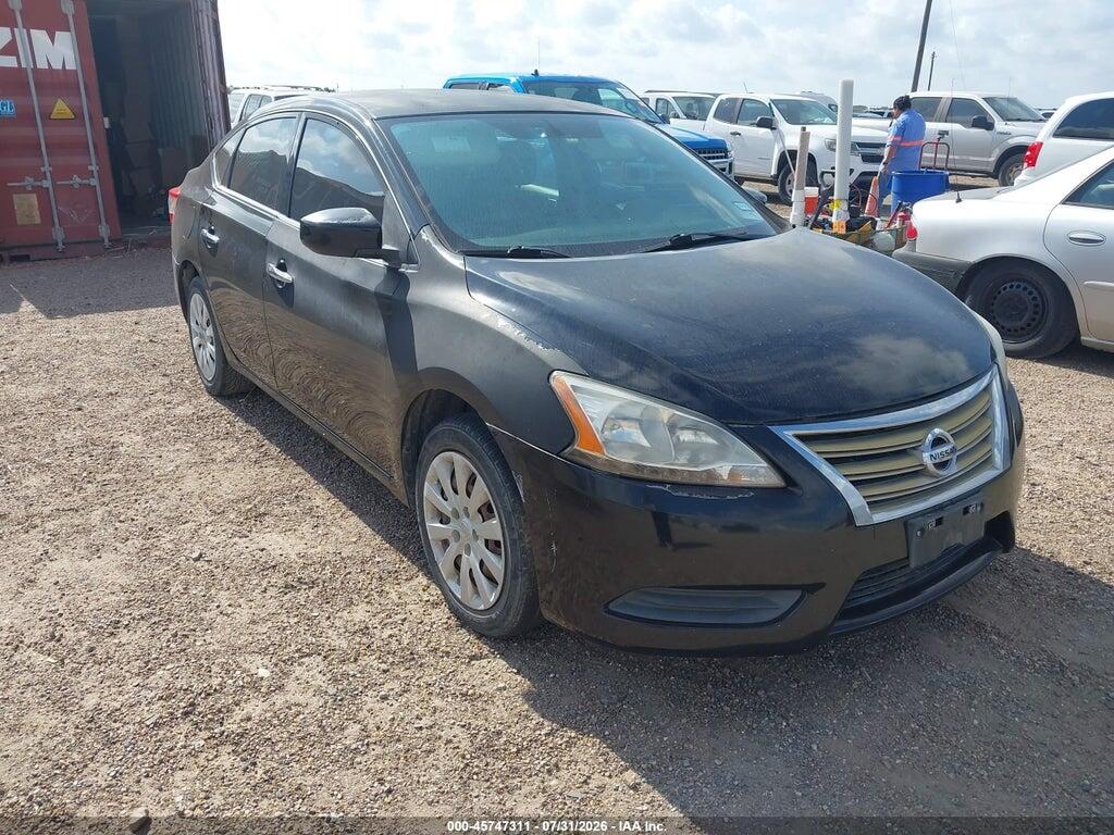 3N1AB7AP1EY201232 2014 NISSAN SENTRA photo no. 1