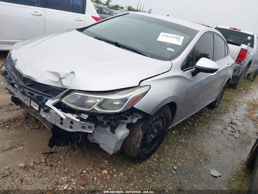 1G1BC5SM4K7140083 2019 CHEVROLET CRUZE photo no. 2